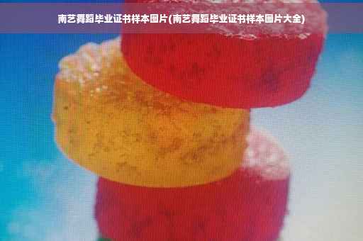 南艺舞蹈毕业证书样本图片(南艺舞蹈毕业证书样本图片大全)