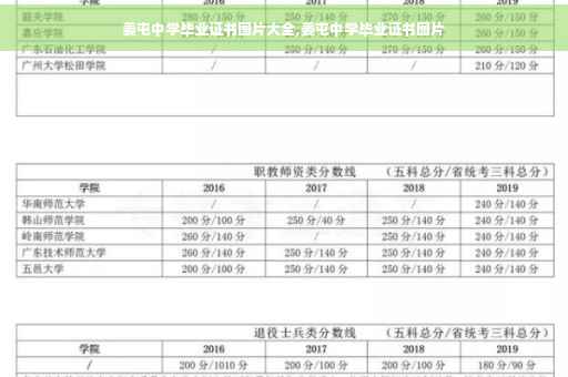姜屯中学毕业证书图片大全,姜屯中学毕业证书图片