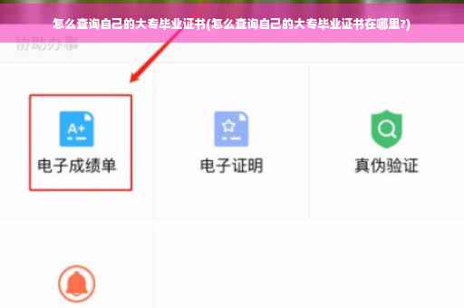 怎么查询自己的大专毕业证书(怎么查询自己的大专毕业证书在哪里?) 怎么查询自己的大专毕业证书(怎么查询自己的大专毕业证书在哪里?)