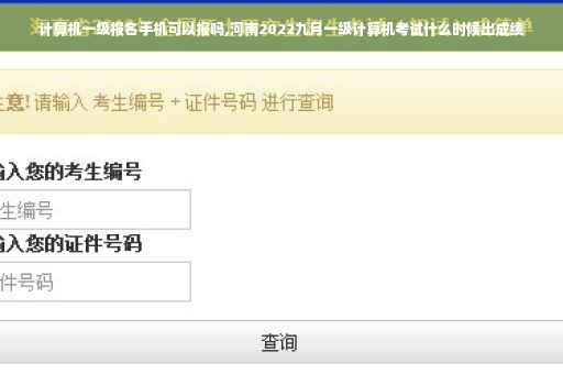 计算机一级报名手机可以报吗,河南2022九月一级计算机考试什么时候出成绩 计算机一级报名手机可以报吗,河南2022九月一级计算机考试什么时候出成绩