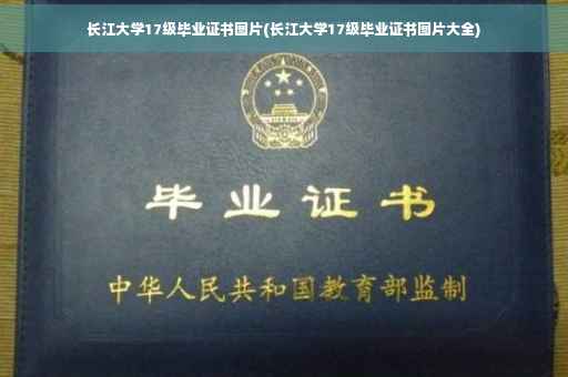 长江大学17级毕业证书图片(长江大学17级毕业证书图片大全)