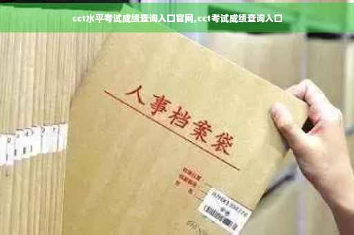 cct水平考试成绩查询入口官网,cct考试成绩查询入口