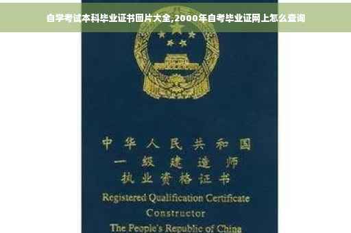 自学考试本科毕业证书图片大全,2000年自考毕业证网上怎么查询