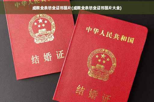 成教业余毕业证书图片(成教业余毕业证书图片大全)