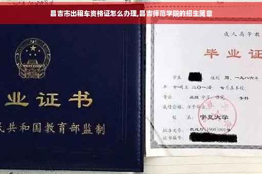 昌吉市出租车资格证怎么办理,昌吉师范学院的招生简章
