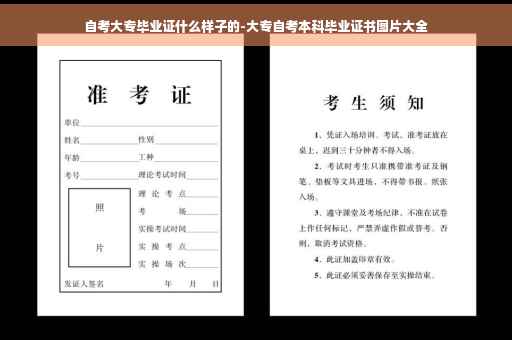 自考大专毕业证什么样子的-大专自考本科毕业证书图片大全
