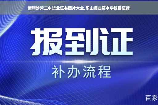 新疆沙湾二中毕业证书图片大全,乐山哪些高中学校招复读