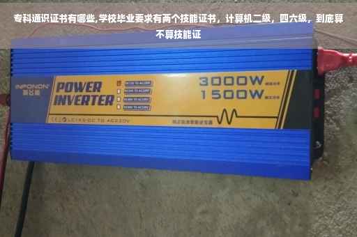 专科通识证书有哪些,学校毕业要求有两个技能证书,计算机二级,四六级,到底算不算技能证 专科通识证书有哪些,学校毕业要求有两个技能证书,计算机二级,四六级,到底算不算技能证