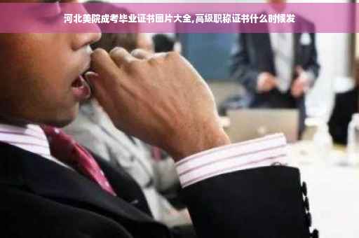 河北美院成考毕业证书图片大全,高级职称证书什么时候发