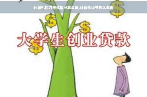计算机能力考试情况怎么填,计算机证书怎么查询