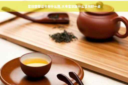 军训荣誉证书有什么用,大专军训发什么证书好一点