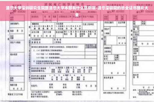 清华大学深圳研究生院跟清华大学本部有什么区别啊-清华深研院的毕业证书图片大全 清华大学深圳研究生院跟清华大学本部有什么区别啊-清华深研院的毕业证书图片大全
