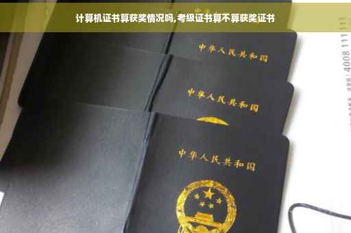 计算机证书算获奖情况吗,考级证书算不算获奖证书