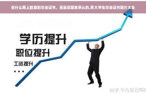 在什么网上能查到毕业证书，而且是国家承认的,男大学生毕业证书图片大全