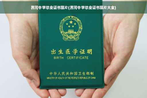 界河中学毕业证书图片(界河中学毕业证书图片大全)