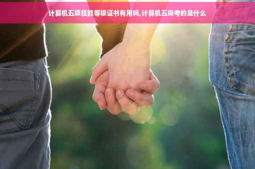 计算机五级技能等级证书有用吗,计算机五级考的是什么