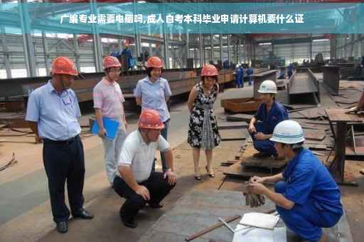 广编专业需要电脑吗,成人自考本科毕业申请计算机要什么证