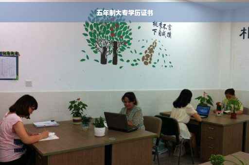 五年制大专学历证书