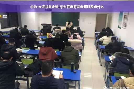 华为1x证书含金量,华为开启开发者可以改点什么