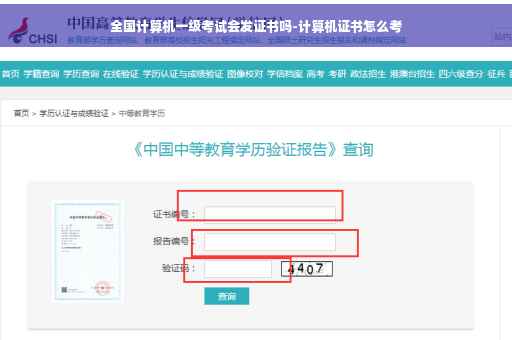 全国计算机一级考试会发证书吗-计算机证书怎么考