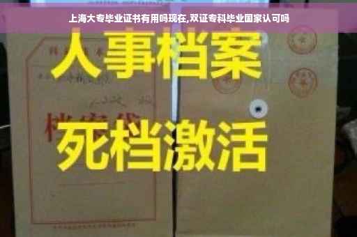 上海大专毕业证书有用吗现在,双证专科毕业国家认可吗