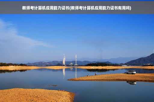 教师考计算机应用能力证书(教师考计算机应用能力证书有用吗)