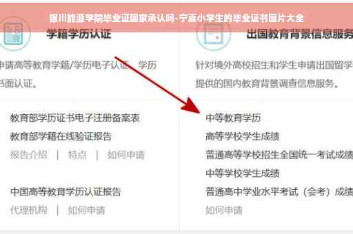 银川能源学院毕业证国家承认吗-宁夏小学生的毕业证书图片大全