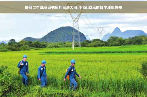 叶县二中毕业证书图片高清大图,平顶山2高的教学质量怎样