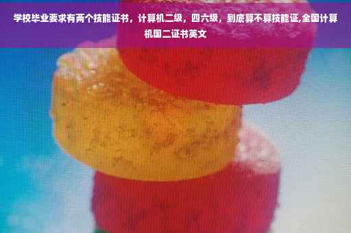 学校毕业要求有两个技能证书，计算机二级，四六级，到底算不算技能证,全国计算机国二证书英文