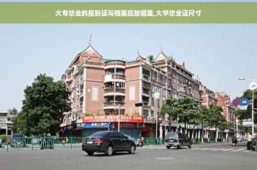 大专毕业的报到证与档案应放哪里,大学毕业证尺寸