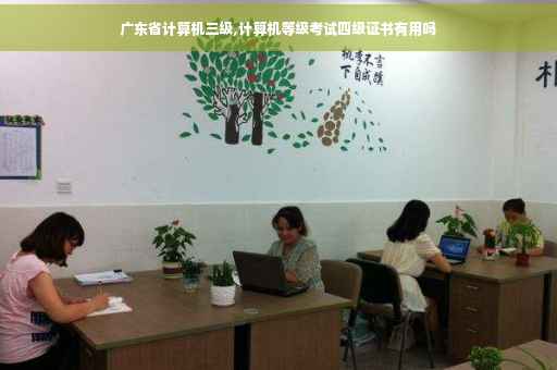 广东省计算机三级,计算机等级考试四级证书有用吗