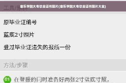 音乐学院大专毕业证书图片(音乐学院大专毕业证书图片大全)