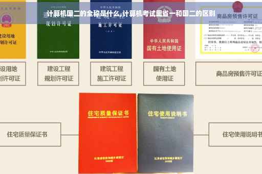 计算机国二的全称是什么,计算机考试里省一和国二的区别