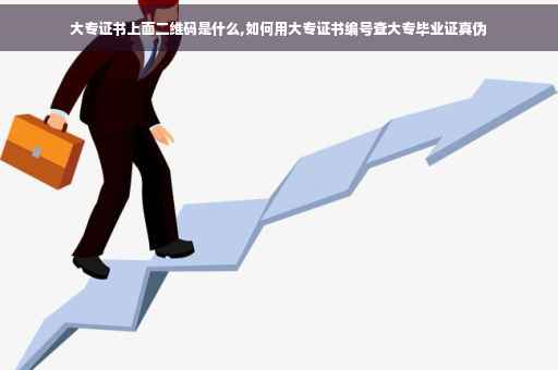 大专证书上面二维码是什么,如何用大专证书编号查大专毕业证真伪