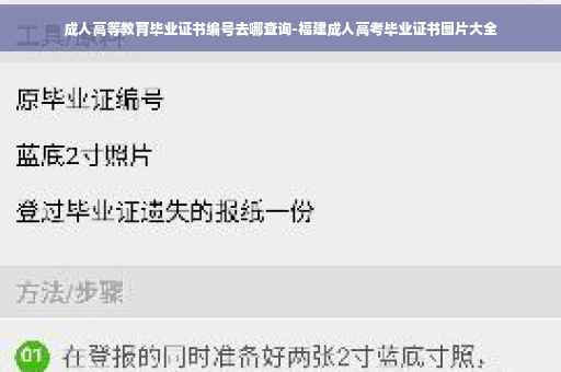 成人高等教育毕业证书编号去哪查询-福建成人高考毕业证书图片大全