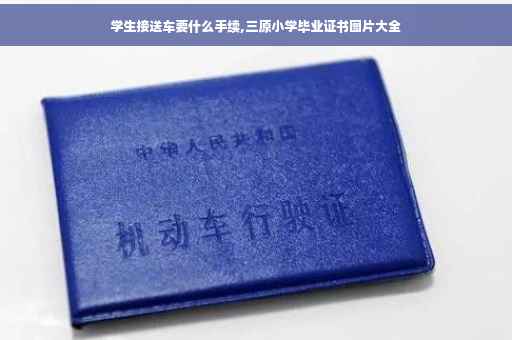 学生接送车要什么手续,三原小学毕业证书图片大全