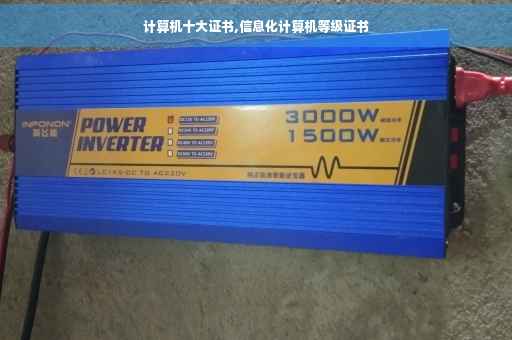 计算机十大证书,信息化计算机等级证书