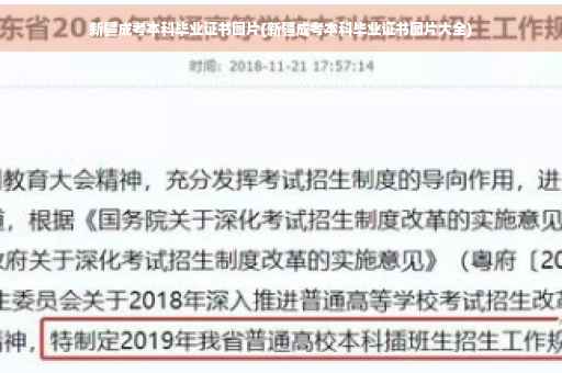新疆成考本科毕业证书图片(新疆成考本科毕业证书图片大全)