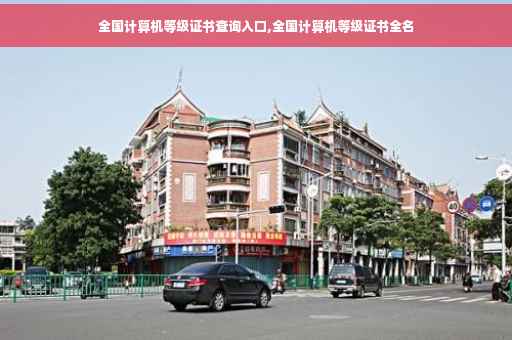 全国计算机等级证书查询入口,全国计算机等级证书全名