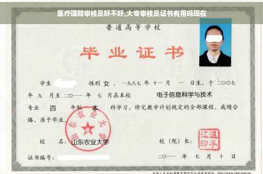 医疗理赔审核员好不好,大专审核员证书有用吗现在