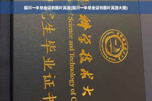 铜川一中毕业证书图片高清(铜川一中毕业证书图片高清大图)
