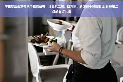 学校毕业要求有两个技能证书，计算机二级，四六级，到底算不算技能证,计算机二级都有证书吗