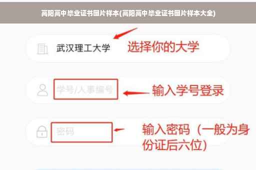 高阳高中毕业证书图片样本(高阳高中毕业证书图片样本大全)