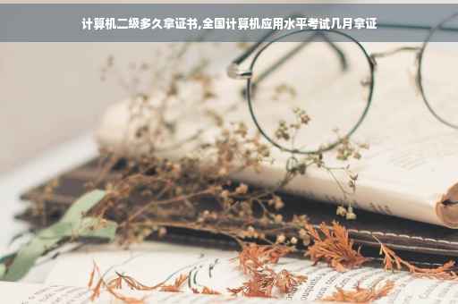 计算机二级多久拿证书,全国计算机应用水平考试几月拿证