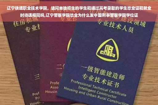 辽宁铁道职业技术学院，请问单独招生的学生和通过高考录取的学生毕业证和就业时待遇相同吗,辽宁警察学院毕业为什么发中国刑事警察学院学位证
