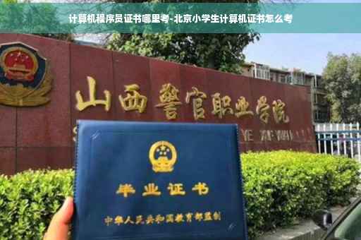 计算机程序员证书哪里考-北京小学生计算机证书怎么考