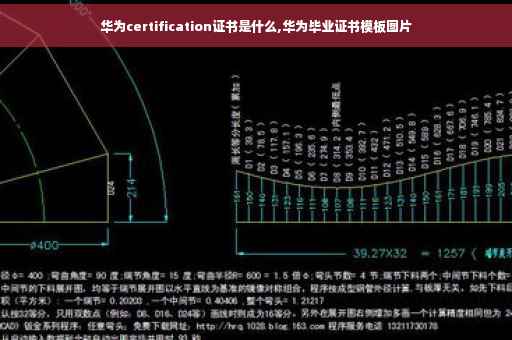 华为certification证书是什么,华为毕业证书模板图片