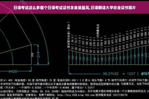 日语考试这么多哪个日语考试证书含金量最高,日语翻译大学毕业证书图片
