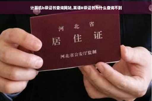 计算机b级证书查询网站,英语B级证书为什么查询不到
