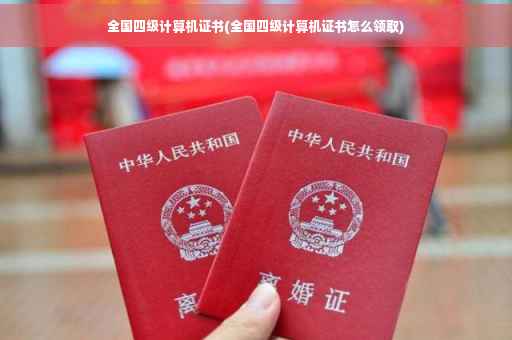 全国四级计算机证书(全国四级计算机证书怎么领取)